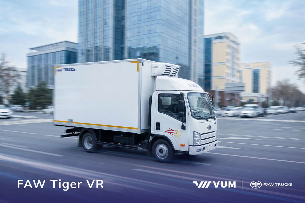 FAW Tiger VR Oʻzbekistonda — biznesingiz uchun ishonchli shahar yuk mashinasi