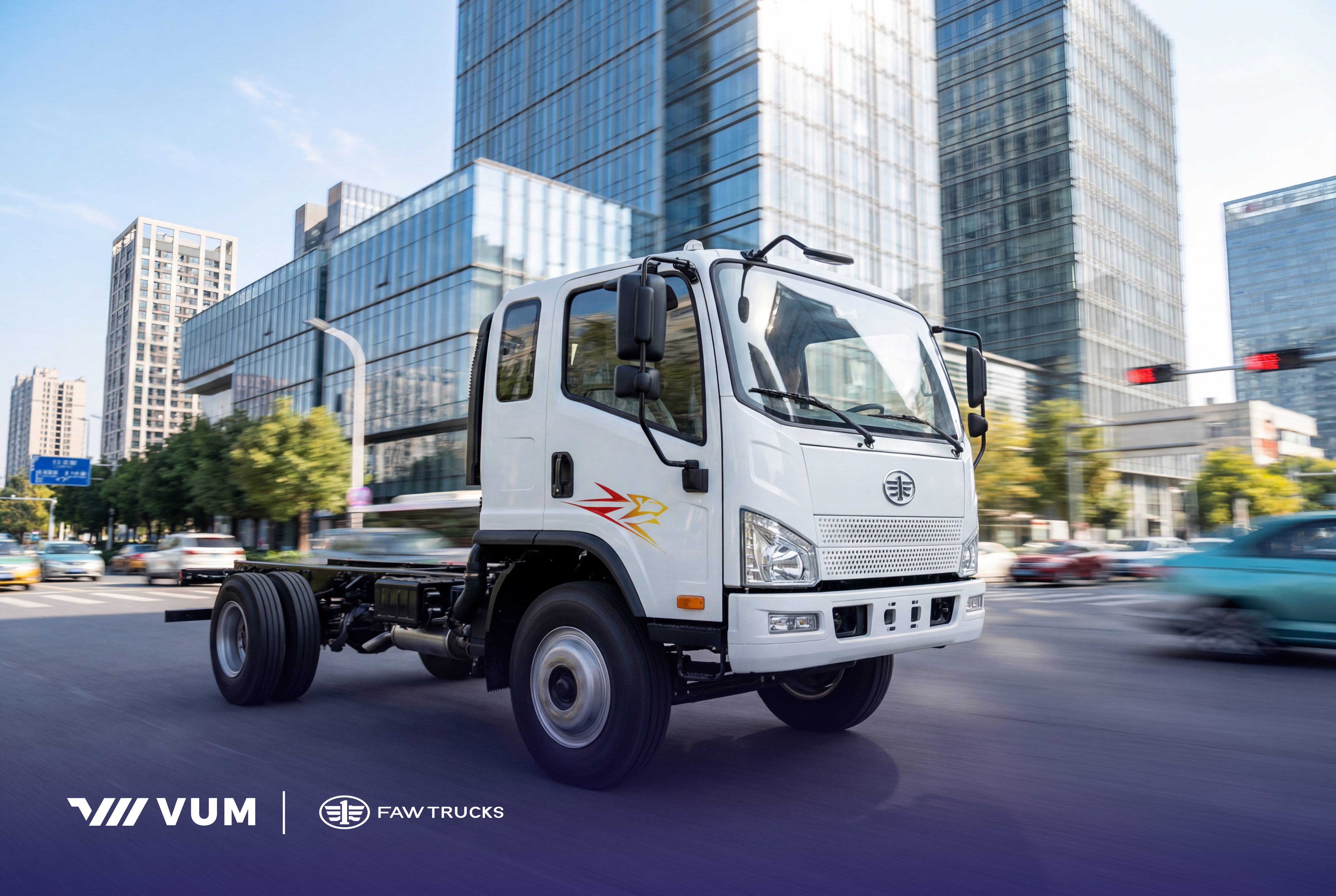 FAW Tiger V Shassi VUM1120 O‘zbekistonda — turli ustqurmalar uchun mustahkam asos